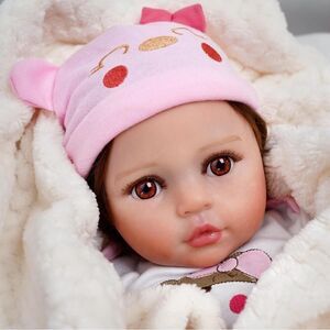 Doll Baby Doll Re born Baby Dolls 20 inch Toy Kids Adults Lifelike Soft Girl OW